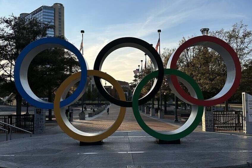 Atlanta - Olympic Rings at Centennial Park