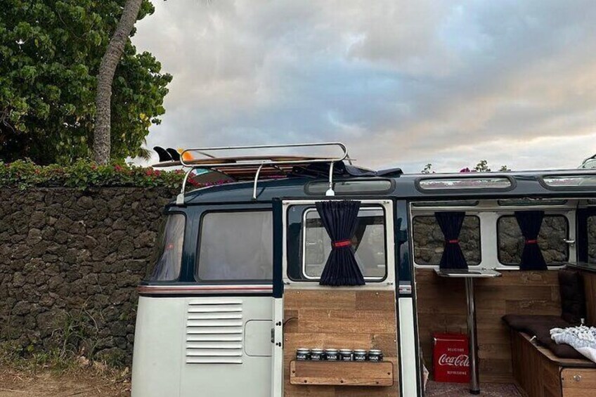 Brewery and Beach Cruise in a Vintage VW Bus 