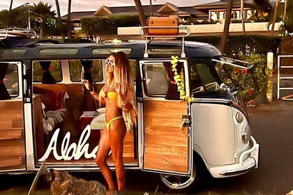 Brewery and Beach Cruise in a Vintage VW Bus