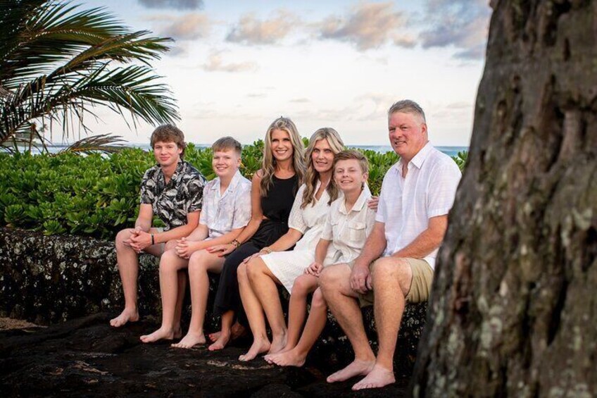 Family Photoshoot On Kauai