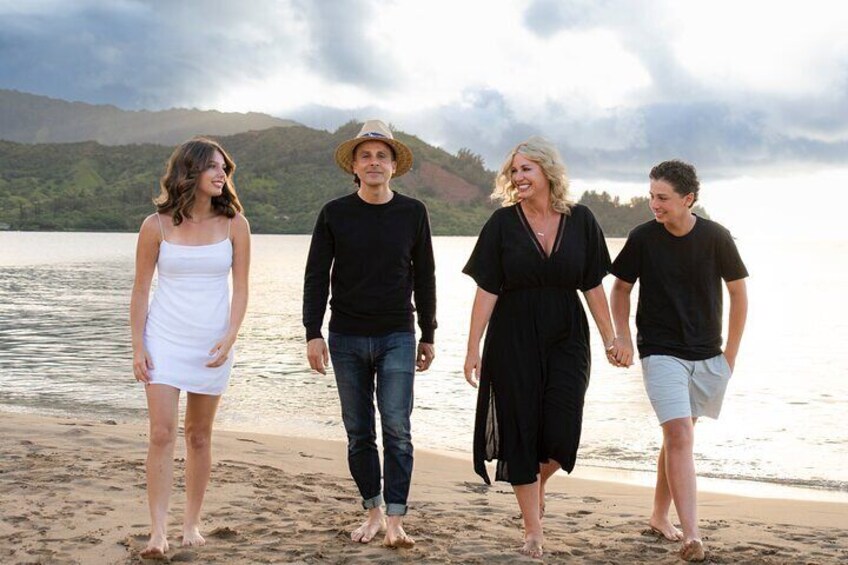 Family Photoshoot On Kauai