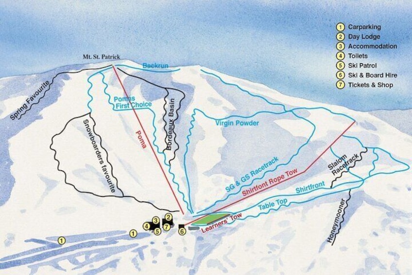 Christchurch Canterbury Southern Alps Ski Tour