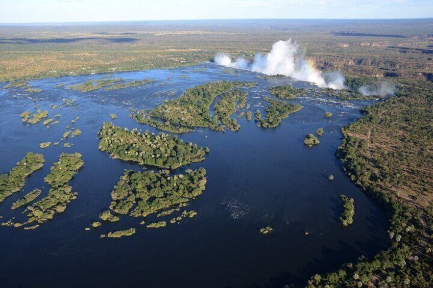Combo Tour,white rhinos interaction and Guided tour of The Falls 