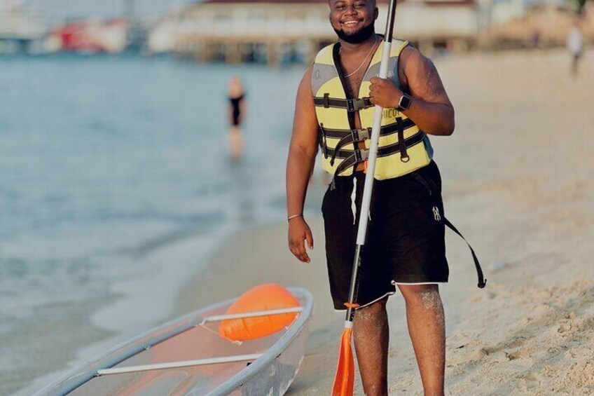 Kayaking in stone town