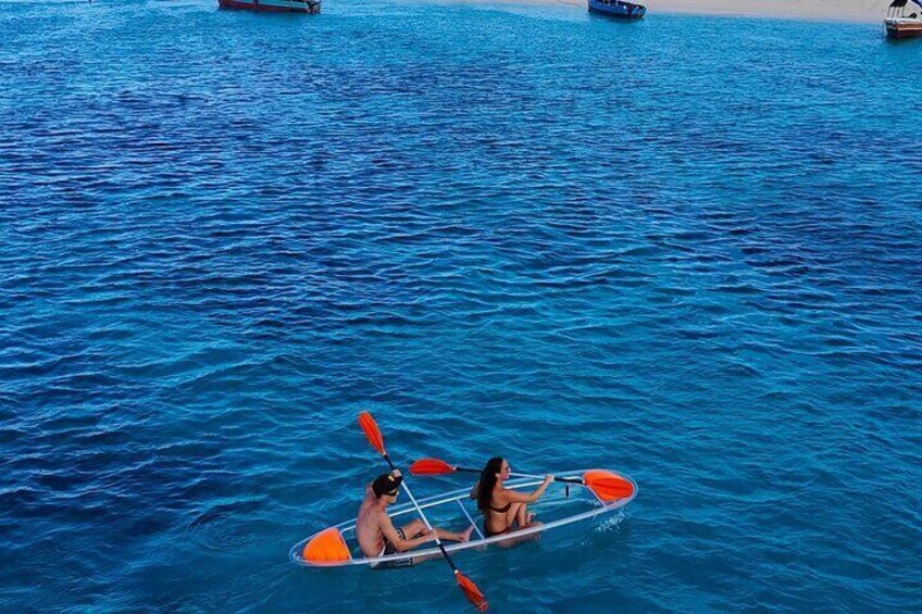 Kayaking in stone town