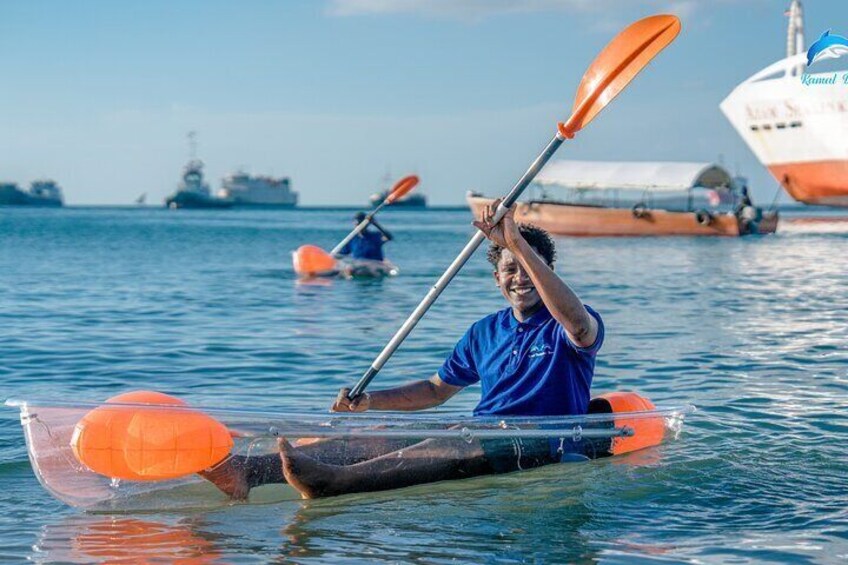 Kayaking in stone town