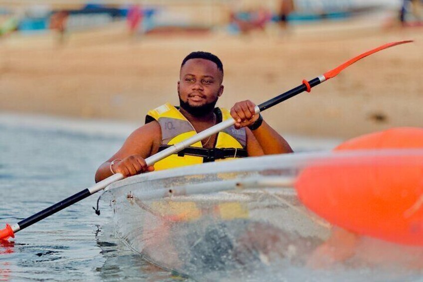 Kayaking in stone town