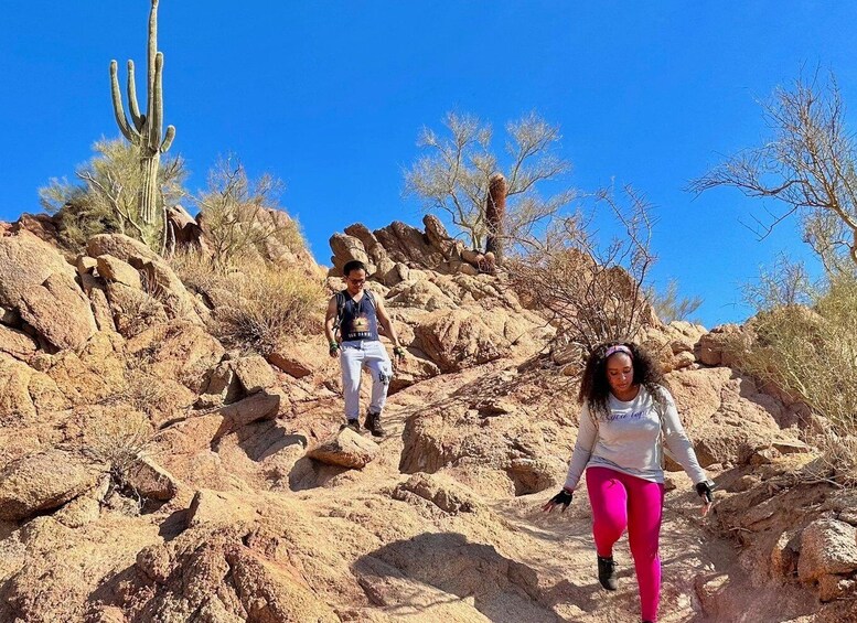 Picture 3 for Activity Epic Camelback Mountain Guided Hiking Adventure, Phoenix, AZ