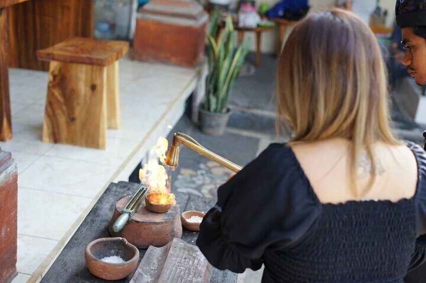 Silver Jewelry Making Class with Local Silversmith in Bali