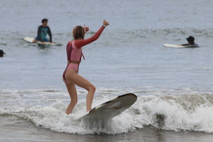 Surf Lesson in Tamarindo: Private and Group