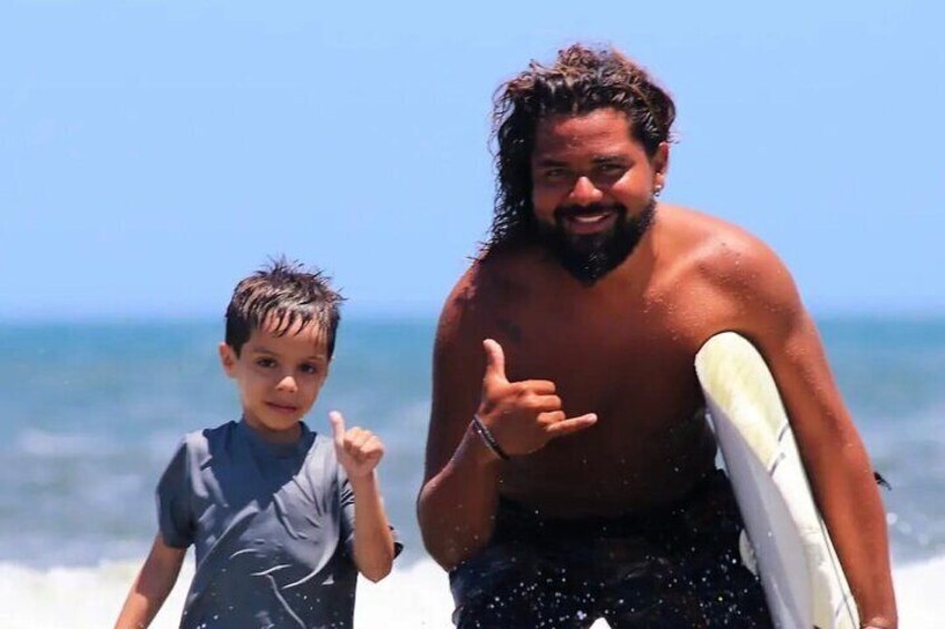 Surf Lesson for Beginners in Playa Tamarindo