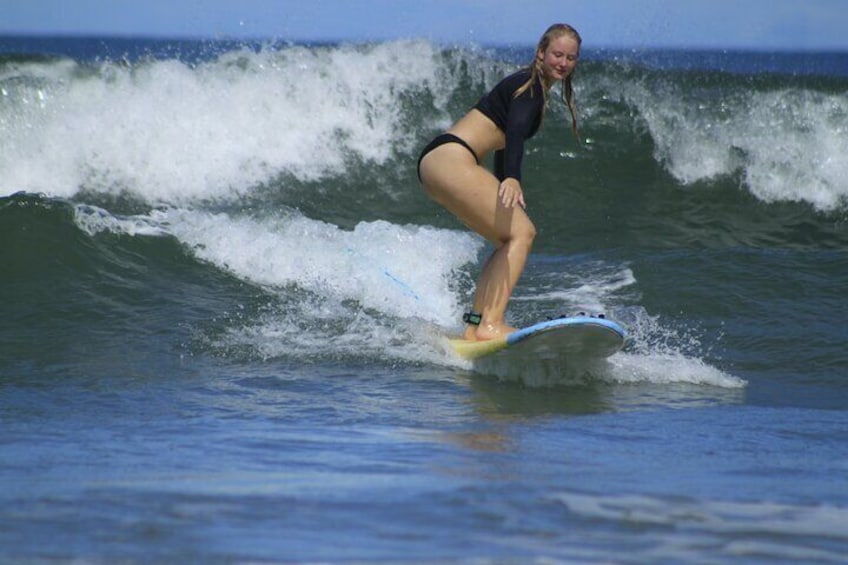 Surf Lesson for Beginners in Playa Tamarindo