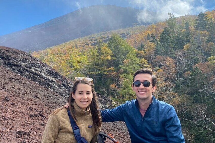 Private Historical Trail Hiking Tour on Mt.Fuji