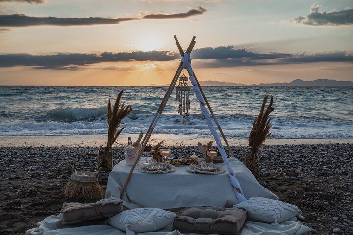 Private Sunset Picnic Experience on Rhodes Island