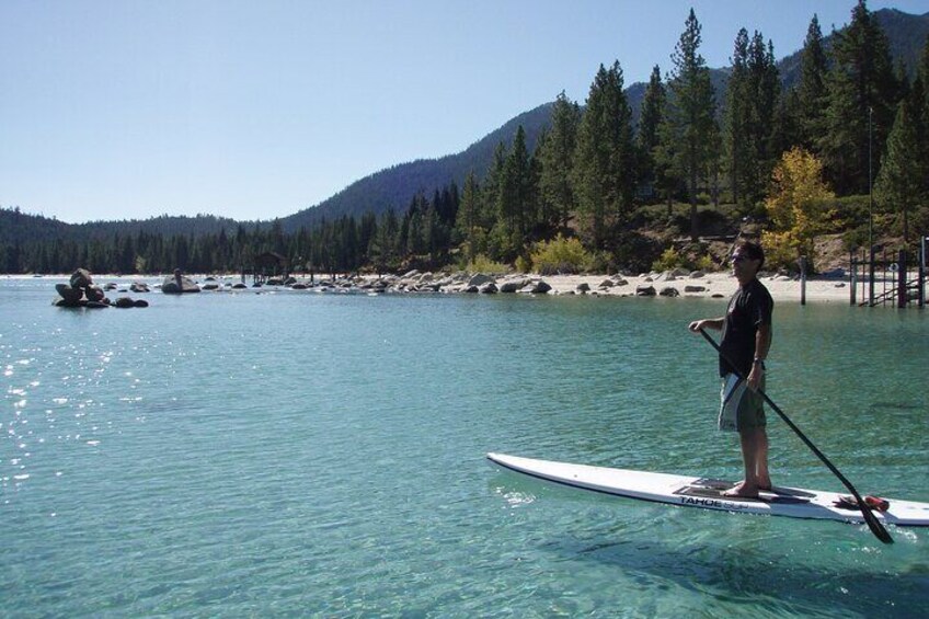 Get Up Stand Up Paddleboard Lesson in Tahoe City