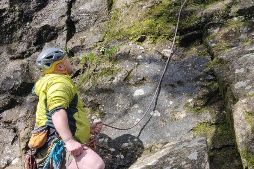 Shared Climbing Experience in Dartmoor