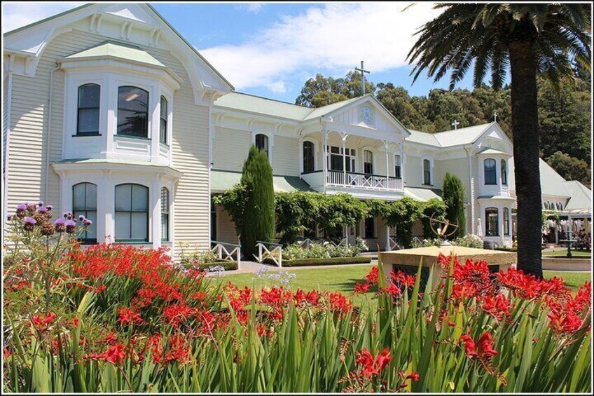 The oldest winery in New Zealand, the Mission Estate Winery.