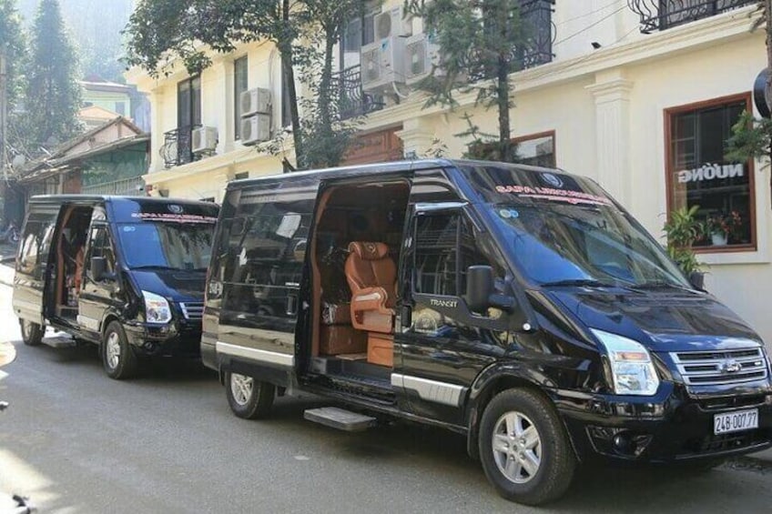 Express Limousine Van Transfer from Hanoi to Sapa