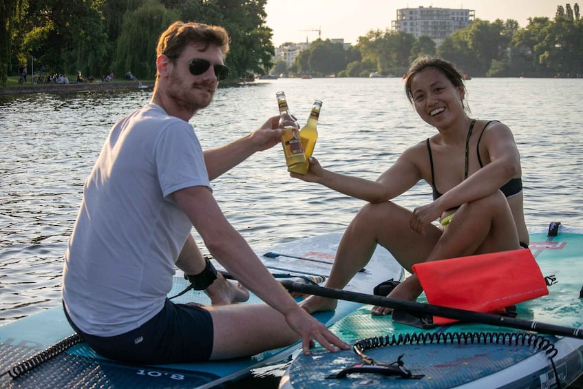 Picture 6 for Activity Berlin: SUP Sunset Tour to the Molecule Man