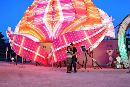 Musée du néon de Las Vegas et visite nocturne en grand bus