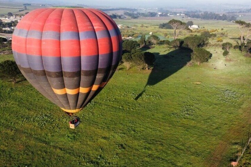 Private Hot Air Balloon Tour in Cape Town