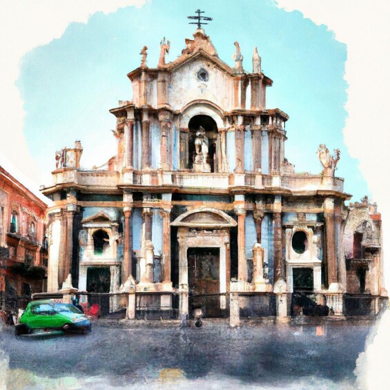 Picture 1 for Activity Art experience in Catania with an art teacher & wine