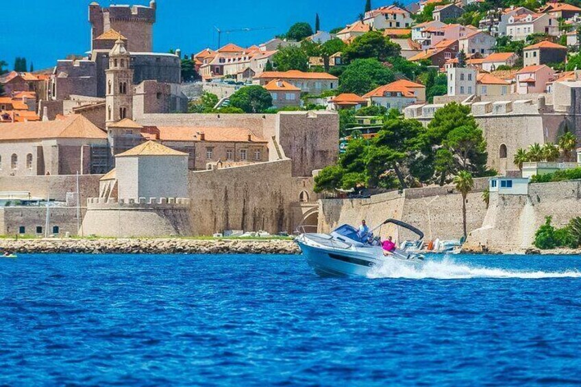 Blue Cave and Šunj Beach Speedboat Tour from Dubrovnik