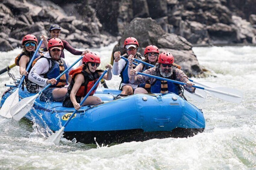 4 Day Whitewater Rafting on the Lower Salmon with Wine and Food