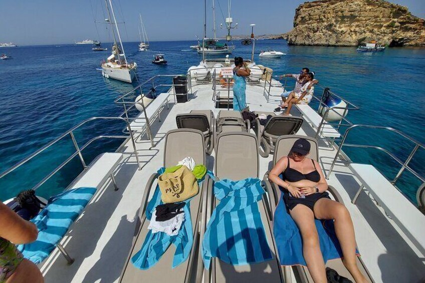 Three Bay Cruise Including Blue Lagoon from Mellieha