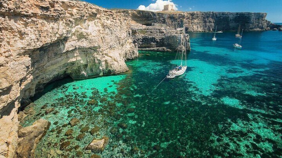 Three Bay Cruise Including Blue Lagoon from Mellieha