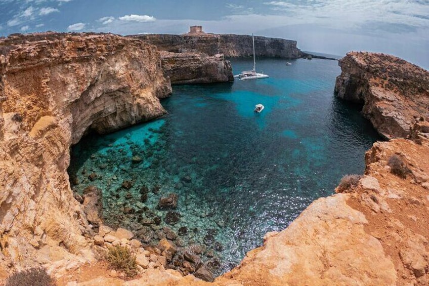 Three Bay Cruise Including Blue Lagoon from Mellieha