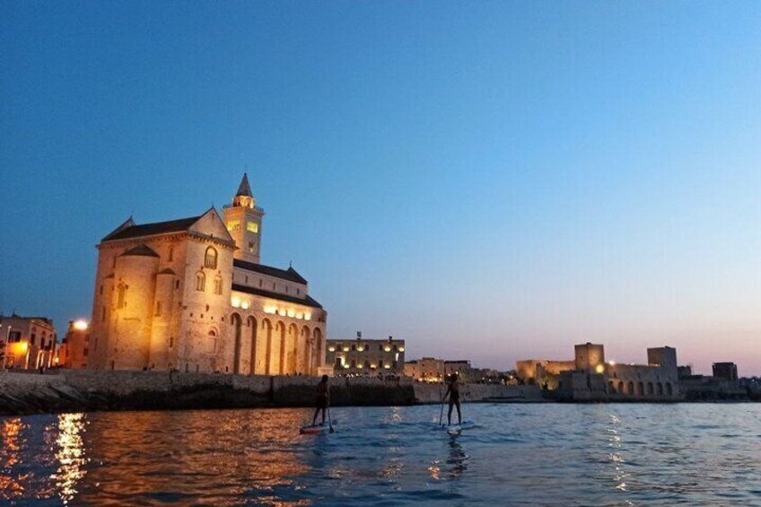 One and a half hour excursion on SUP in Trani