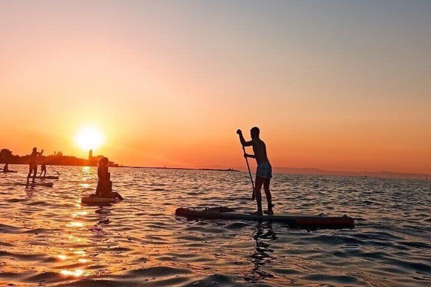 One and a half hour excursion on SUP in Trani