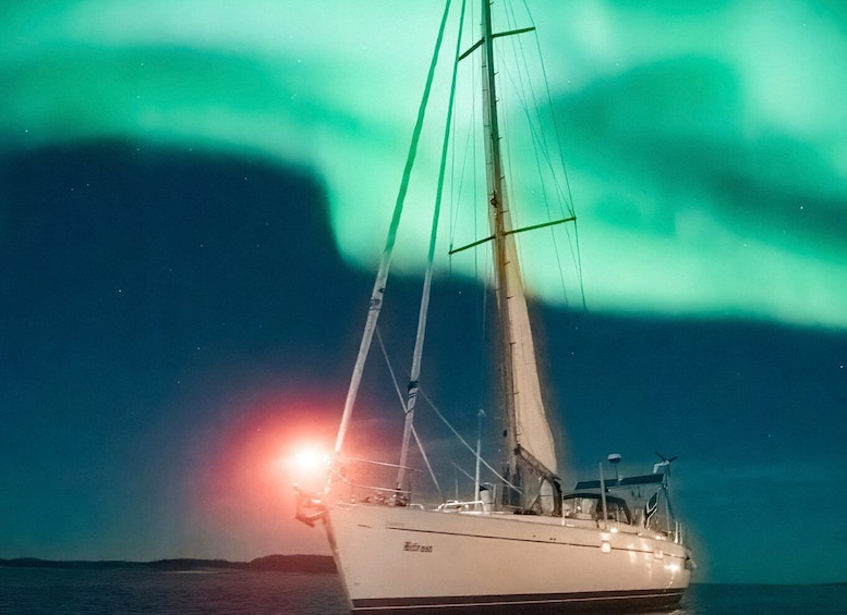 Picture 3 for Activity Late night sailing with northern light chase