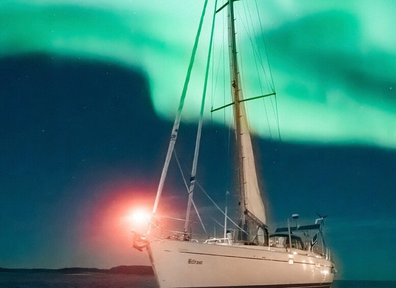 Picture 3 for Activity Late night sailing with northern light chase