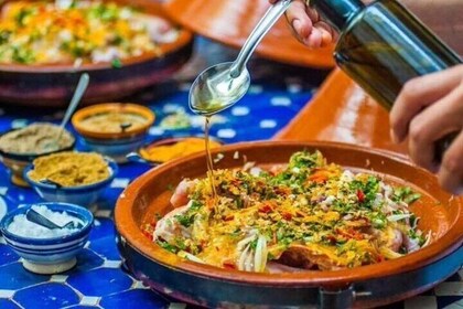 Traditional Moroccan Cooking Class in Agafay Desert with Pickup