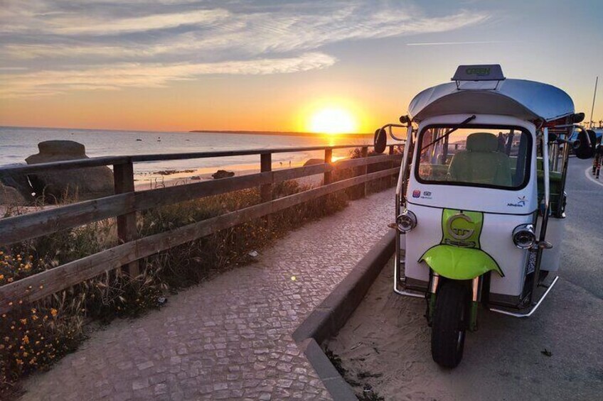 Private Sunset Tuk Tuk Tour in Albufeira