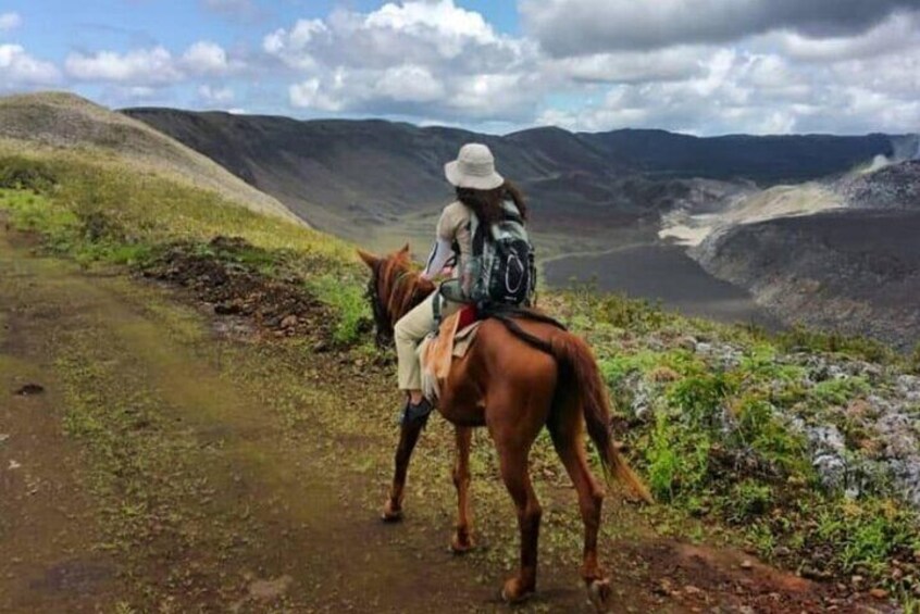 Sierra Negra Volcano Galapagos Horse Riding