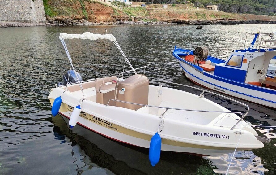 Picture 2 for Activity BOAT RENTAL IN MARETTIMO: rental without driver