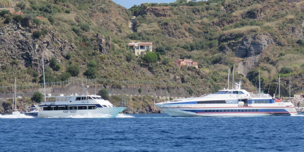 From Milazzo: Lipari, Panarea, and Stromboli Boat Trip