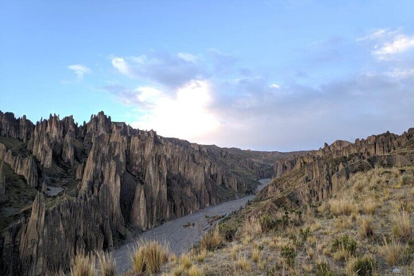 View of the canyon