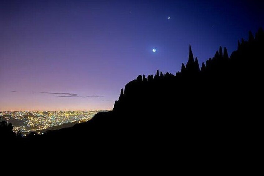 View before sunrise