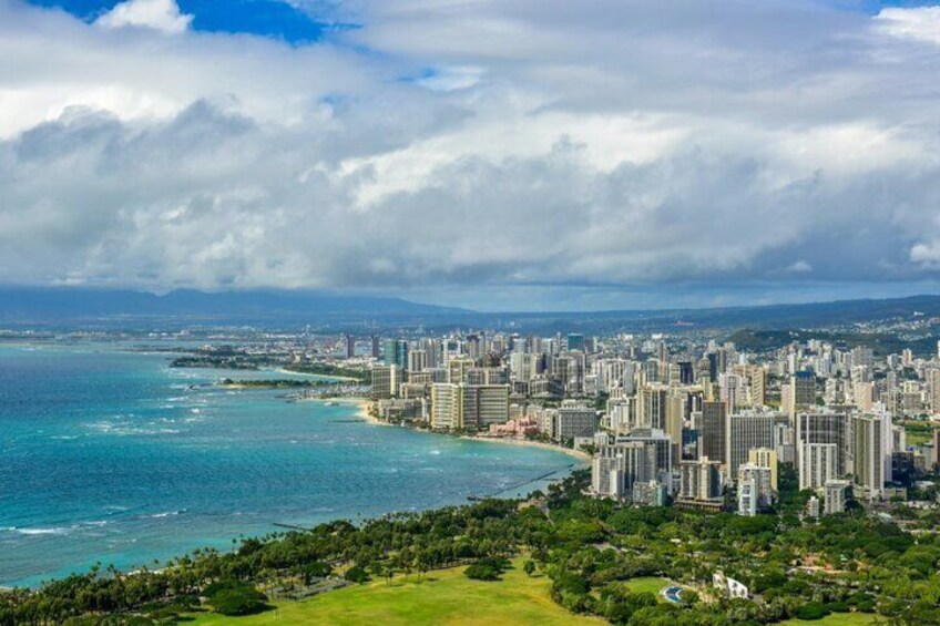 Hike Diamond Head and Hawaiian Waterfall