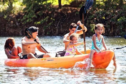 PRIVATE TOUR-Kayak Haleiwa River & Swim at Waterfall