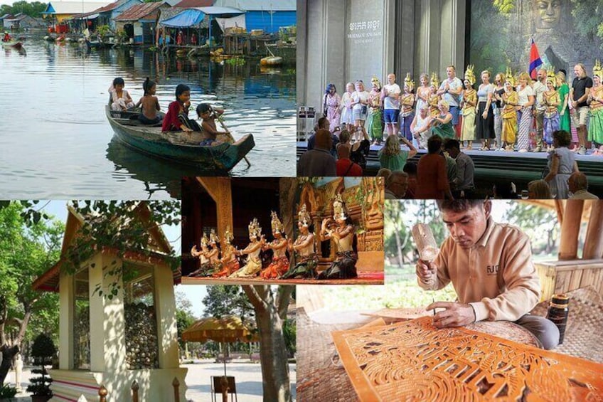 Floating village & Attraction 