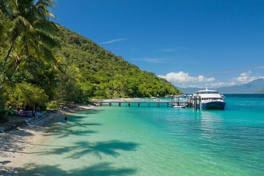 Transfers on air conditioned catamaran