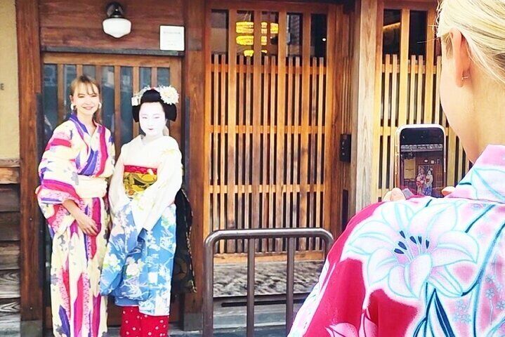 【Commemorative photo with Maiko】