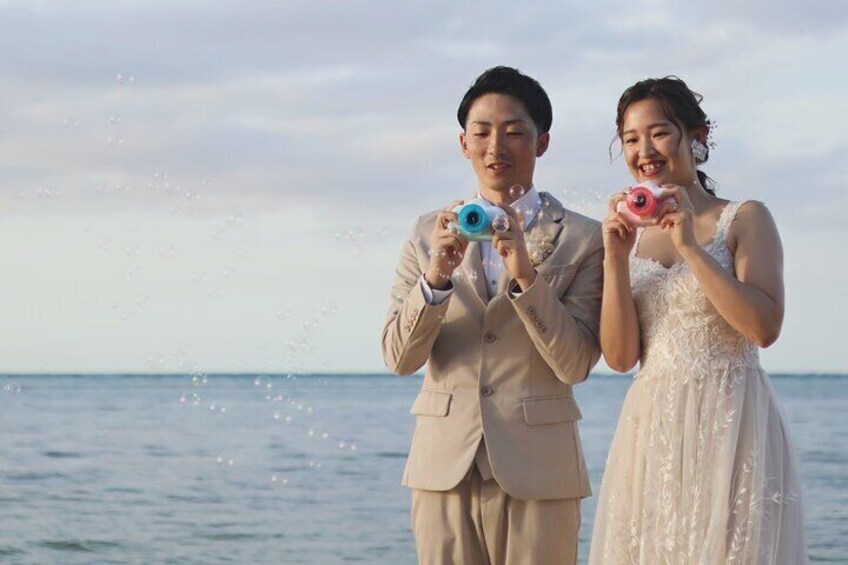 Okinawa Wedding Photo Plan by a Professional Photographer 