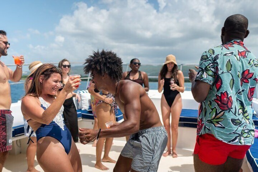 Party Time on your Private Catamaran Cruise