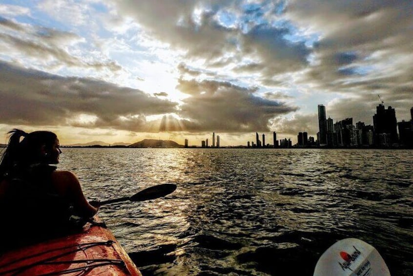 Panama City Skyline Sunset/Sunrise Kayaking